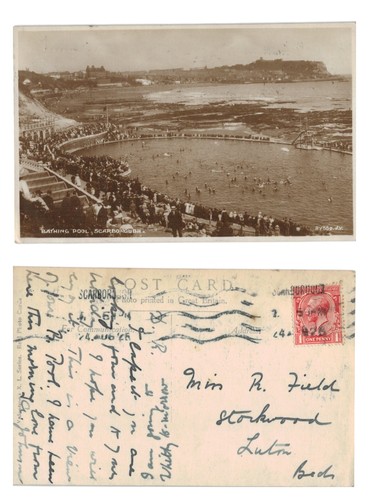 Vintage postcard bathing - vintage,
