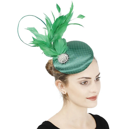 Fascinator hat feather - fascinator,
