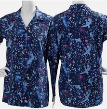 New Stranger Things Season 3 Eleven Shirt Cosplay Costume Long Sleeve Blue Shirt