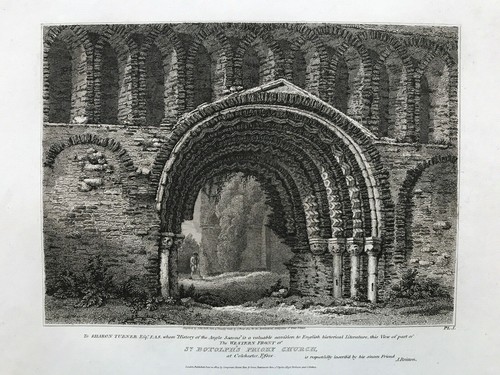 1805 antique print - print;, st