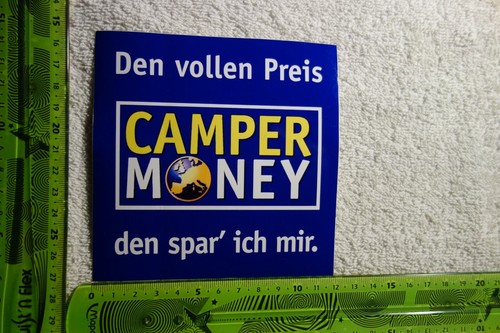 Old sticker camping - old, caravan