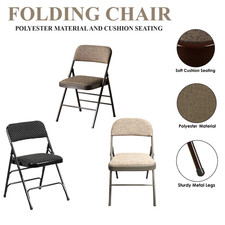 Metal Folding Chair High Back