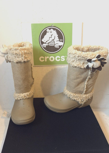 Crocs suede boots size - uk, eu