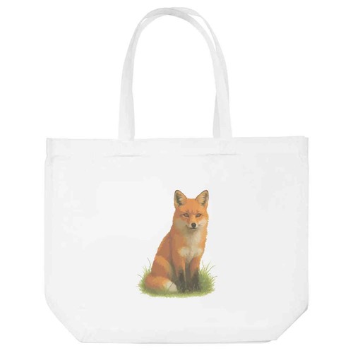 Red fox grass shopping - 'red, grass'