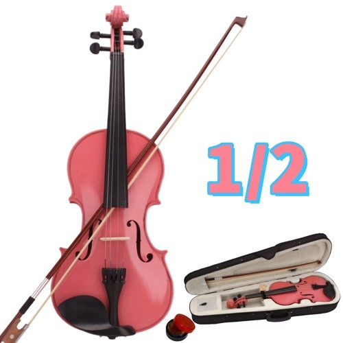 New pink acoustic violin - acoustic,
