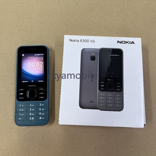 Unlocked nokia 6300 dual - unlocked, 4g