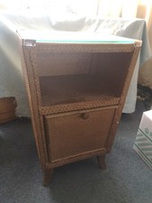 lloyd loom gold bedside