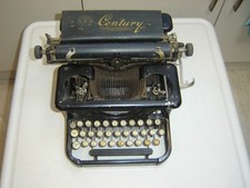 Vintage Circa 1919 Century Typewriter by Taylors of 74 Chancery Lane, London,