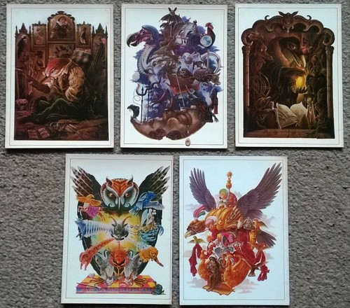 Athena postcards depicting - postcards,