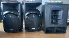 Mackie SRM450 V1 & 1501 Bass