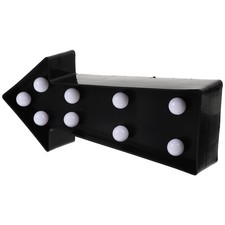 3 D Lighted Marquee Party Supplies Luminous Arrow Sign with Lights Signs