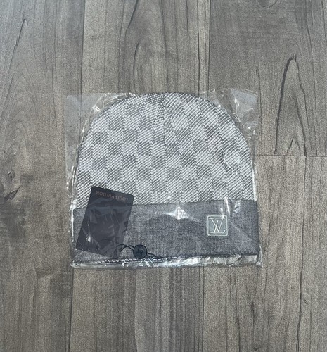 Louis vuitton grey beanie - louis,