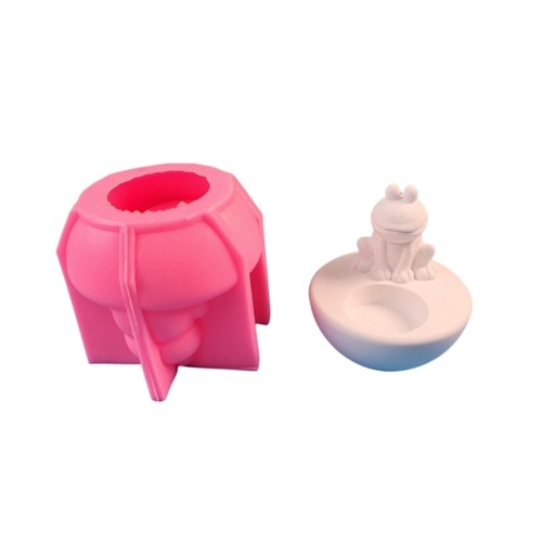 Silicone molds frog holder - silicone,