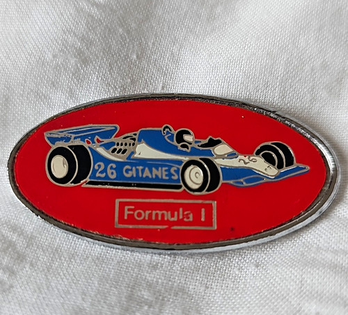 Formula enamel badge pin - formula,