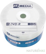 50 Mymedia Blank DVD-R 16x Discs 4.7GB 120 minutes CMC MAG by Verbatim Corp