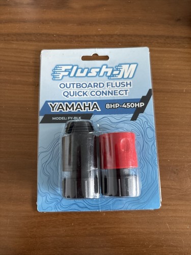 Outboard flush quick - flush,