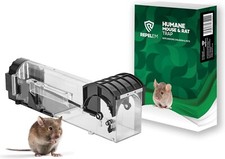 REPELEM Humane Mouse Trap High Sensitivity Humane Rat Trap, No-Kill Mice Trap