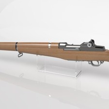 Perspex Gun Revolver Display