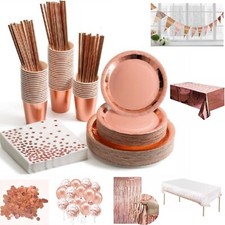 ROSE GOLD TABLEWARE SET