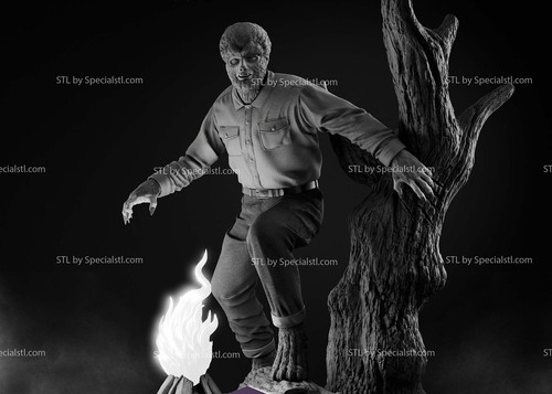 Horror classic wolfman - horror, 8-inch