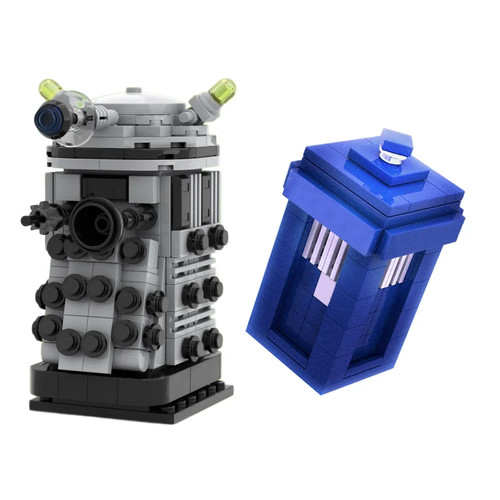 Tardis dalek building blocks - dalek,