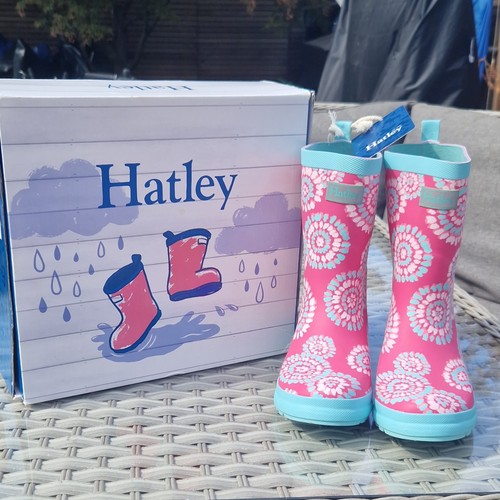 Hatley wellingtons painted - hatley,