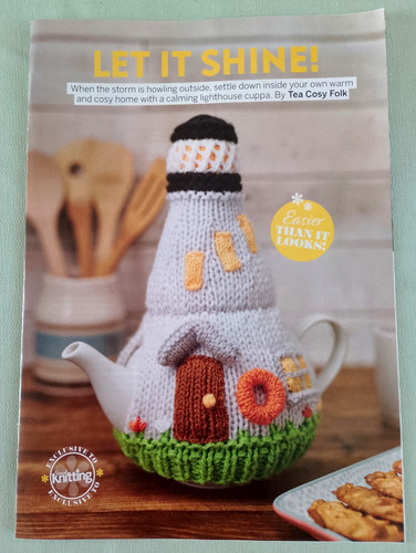 Knitting pattern novelty - knitting, tea
