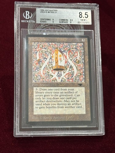 Mtg antiquities urza miter - antiquities,