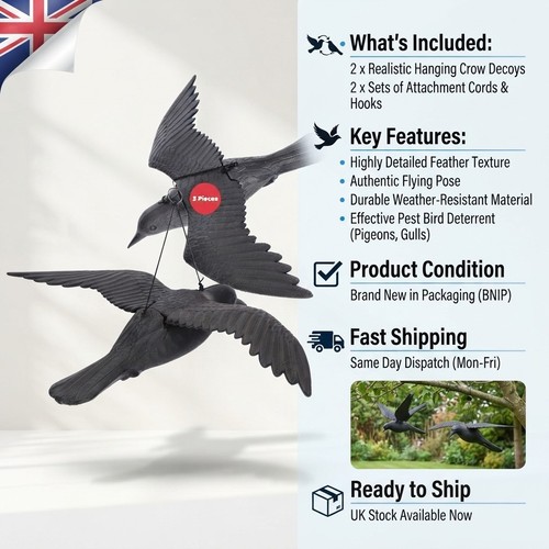Dual purpose bird repellent - bird,
