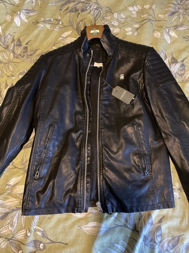 Star raw ryon faux leather - raw,
