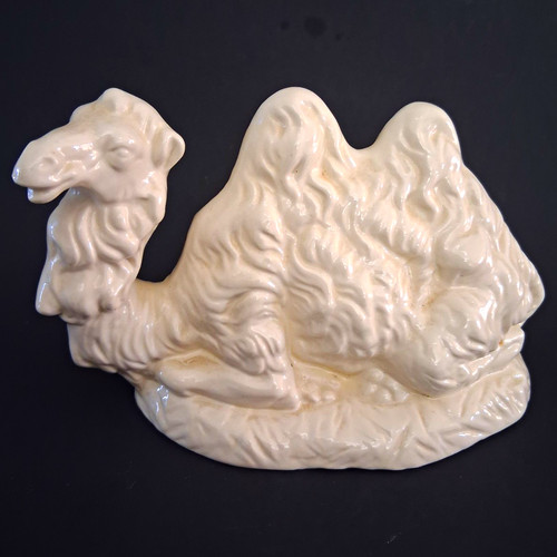 White camel animal figurine - camel,