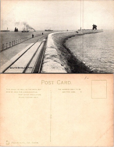 Photochrom postcard south - postcard,