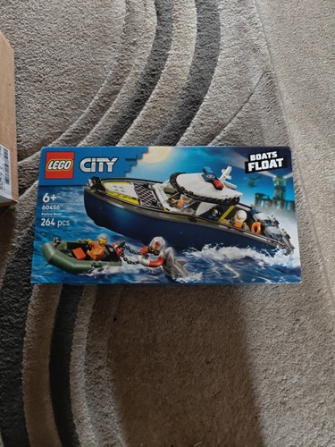 Lego city police boat chase - city,