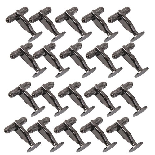 20pcs 12mm flat round - round, blank