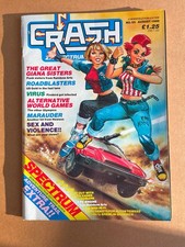 Crash ZX Spectrum Magazine Issue 55 August 1988 Very Good Condition