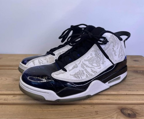 White concord black jordan dub - white,