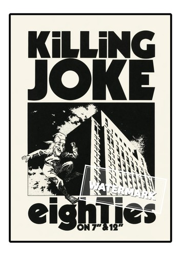 Killing joke poster print a3 - joke,