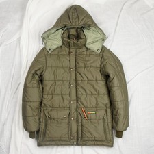 Phoenix - S / M - Vintage 80s British Padded Hiking Jacket Green 'Northeastern'