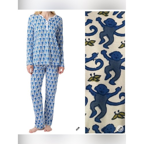 Roller rabbit blue monkey - blue,
