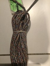 Rope braided polyester size 6 mm length 30 metres colour red white blue new..