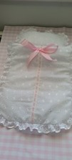 Hand made white  embroidery