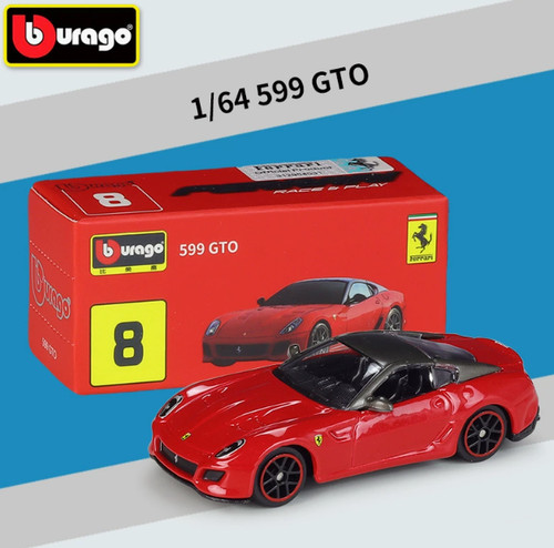Bburago ferrari 599 - 1:64, gto