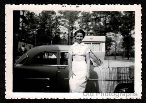 1959 happy woman pretty - happy,