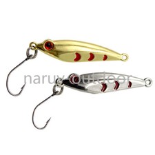 10PCS Micro Metal Jig Spinner