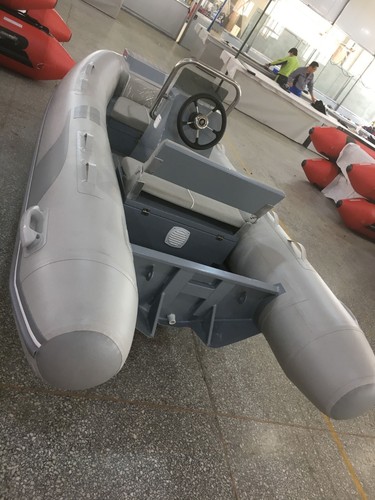 Aluminium rib inflatable boat - aluminium,