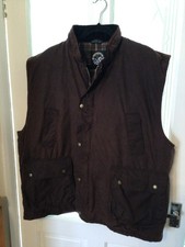Oxford Mens Brown Gilet Waistcoat  uk size 3 XL