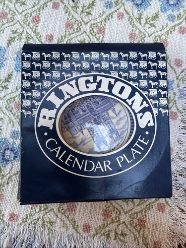 Ringtons calendar plate - , 1988