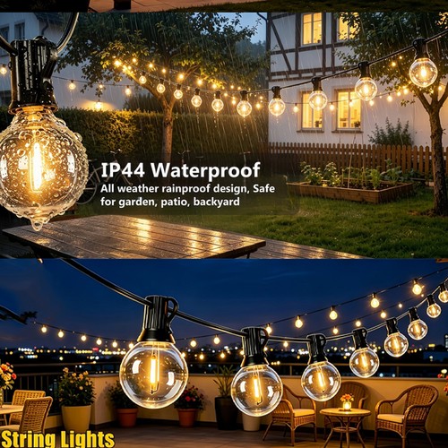 15m outdoor festoon string - 15m,