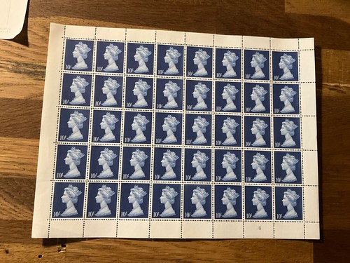 1969 qe2 mnh machin - mnh, 10/-