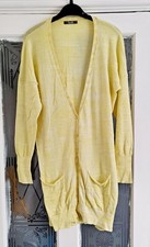 LADIES LEMON CARDIGAN ( SIZE: 14)
